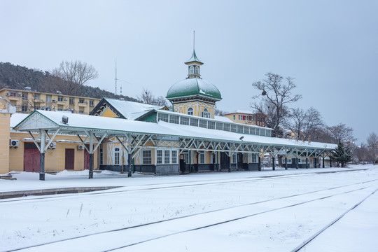 老火车站俄式站台