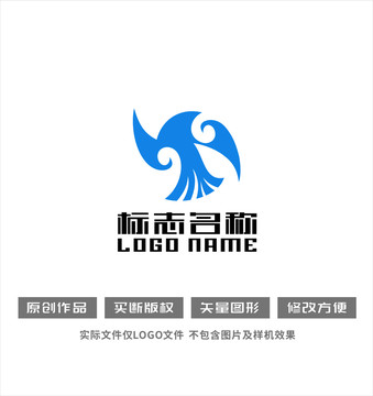 飞鸟吉祥鸟logo