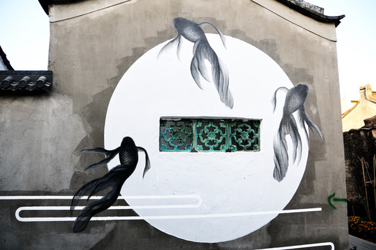 澄海十一合村壁画