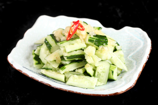 蒜泥黄瓜