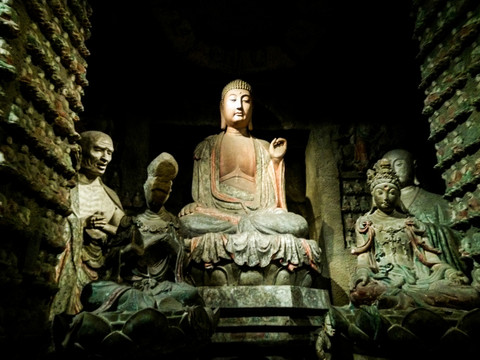 陕西历史博物馆佛像