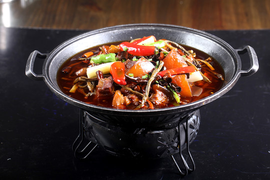 干豇豆香猪肉