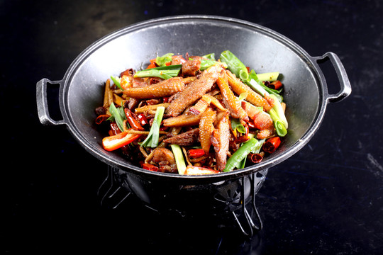 干锅鸭粒菌