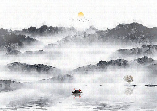 山水画