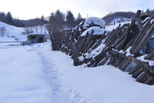 雪地乡村