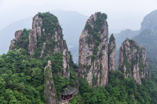 浦江仙华山