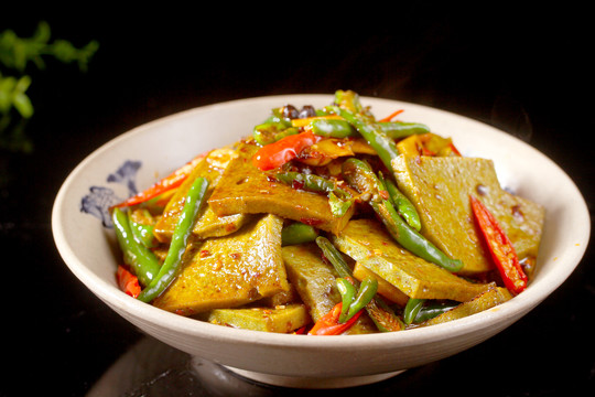 豉椒炒豆腐