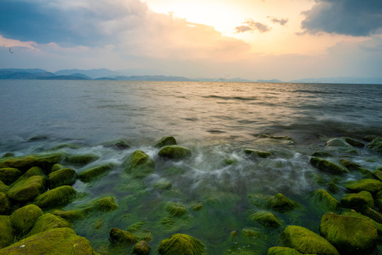 云南大理洱海风光