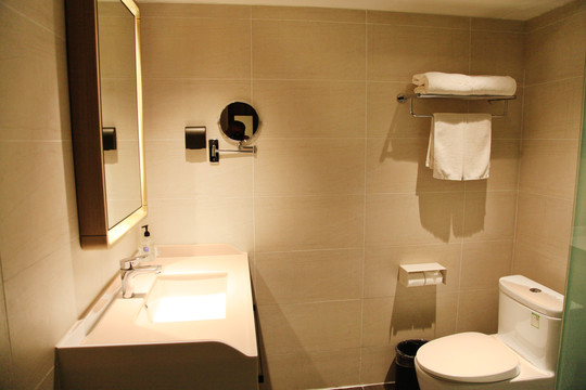 宾馆客房洗手间