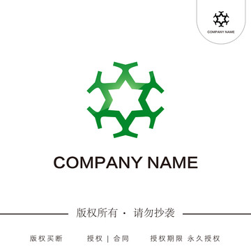 工业logo