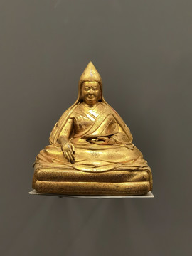 五世达赖喇嘛铜像