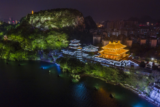 柳州文庙夜景