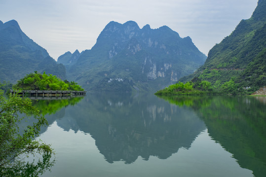 青山绿水