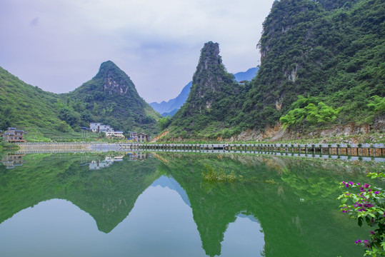 绿水青山绿色自然