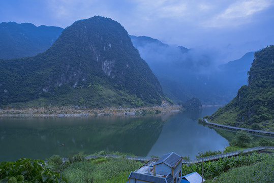 自然山水风景如画