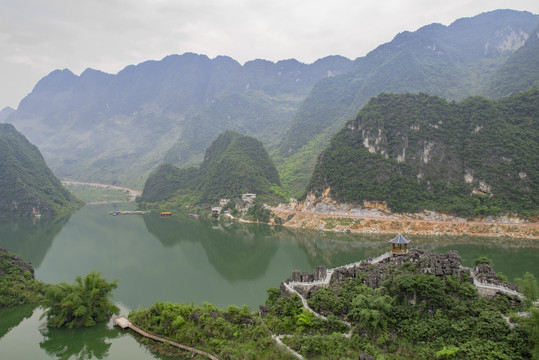 唯美自然山青水秀