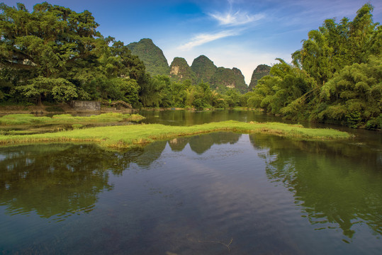 唯美自然山青水秀