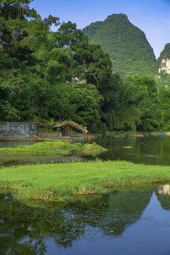 唯美自然山青水秀