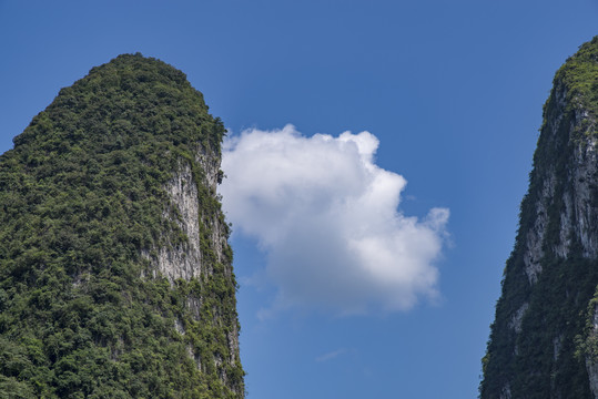 青山白云风景