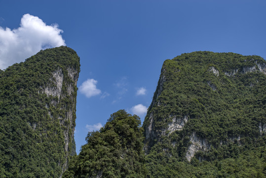 青山白云风景