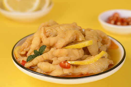 柠檬鸡爪