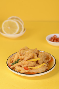 柠檬鸡爪