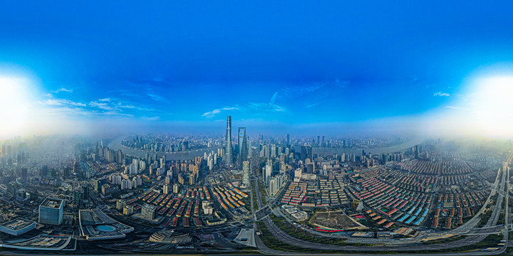 上海全景航拍