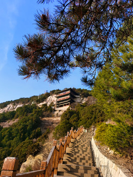 天龙山漫山阁石阶