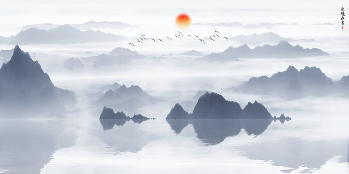 山水画