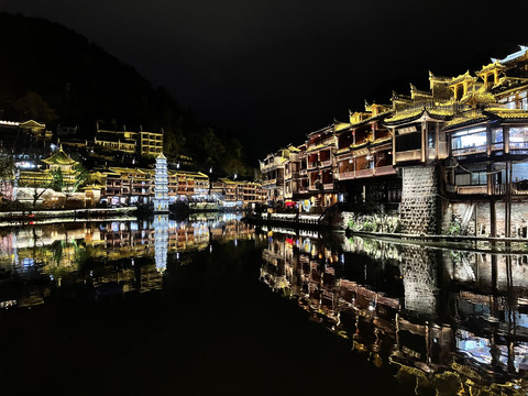 古镇亮化