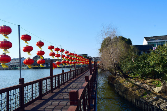 杭州丁山湖灯笼