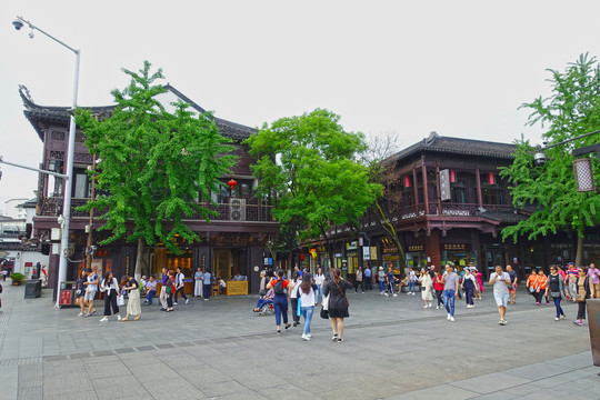 南京夫子庙景区步行街