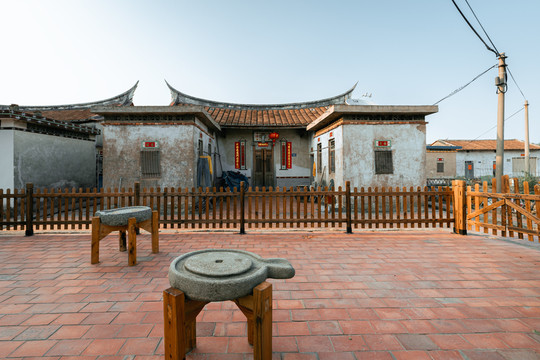 漳州埭美村的中国传统古民居建筑