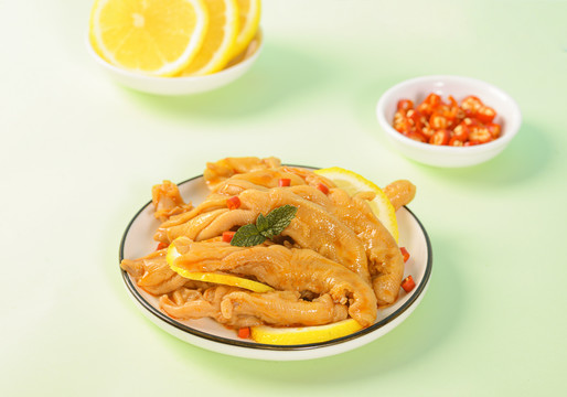 酸辣鸭掌
