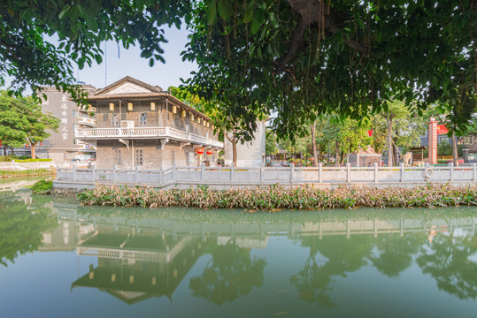 东涌水乡景点与特色建筑