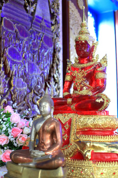 泰国清迈佛教佛像
