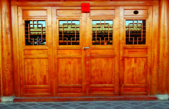 中式古典大门