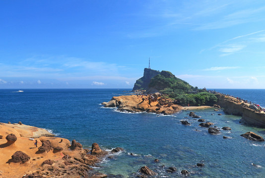 台北野柳风景