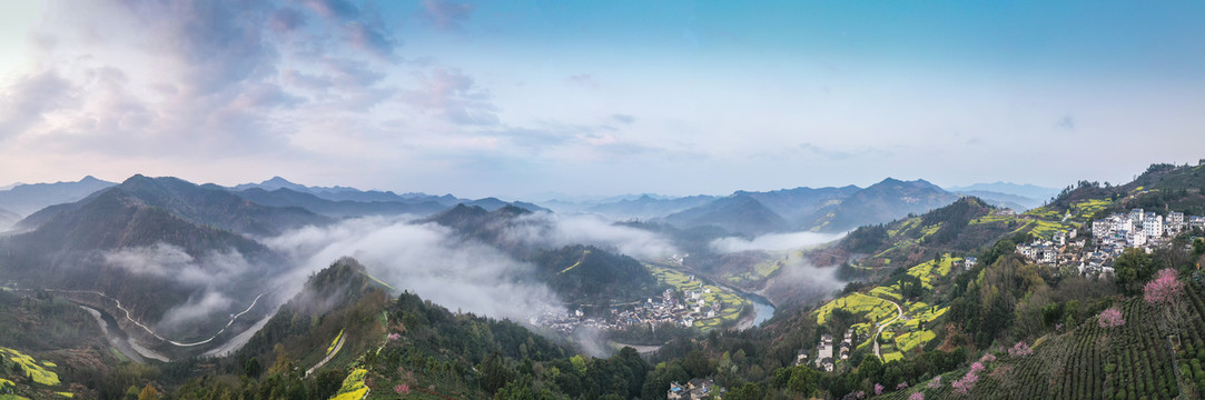 歙县石潭春色