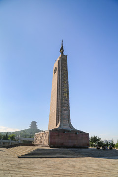枣庄铁道游击队纪念碑