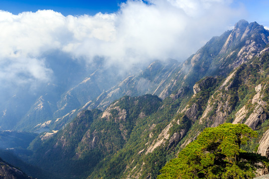 安徽黄山风光