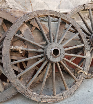 古代木质车轮