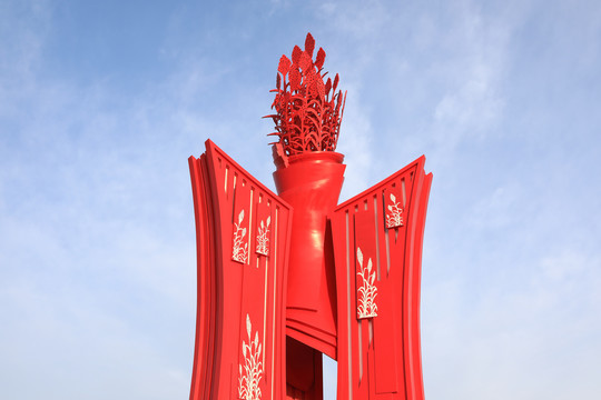 红高粱雕塑