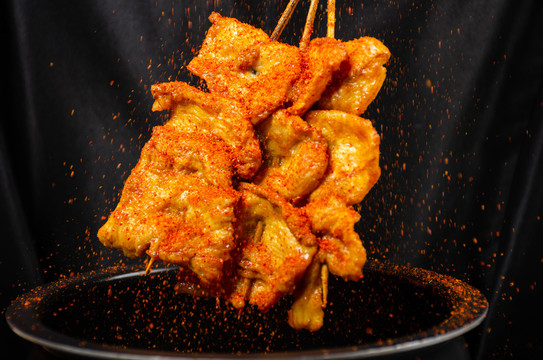 麻辣里脊肉