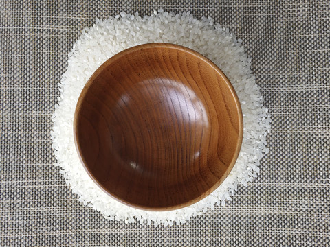 木碗米素材