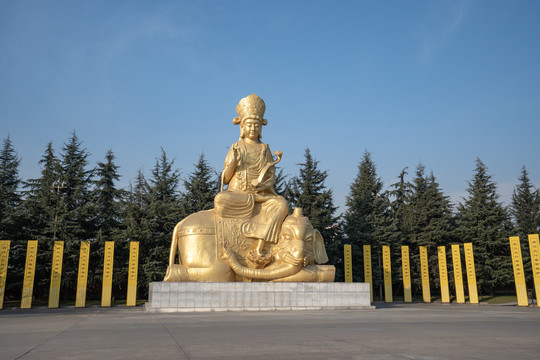 法门寺菩萨塑像