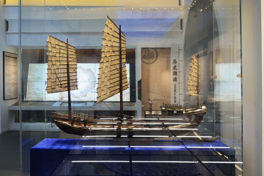 宜昌博物馆帆船模型
