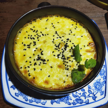 芝士焗红薯