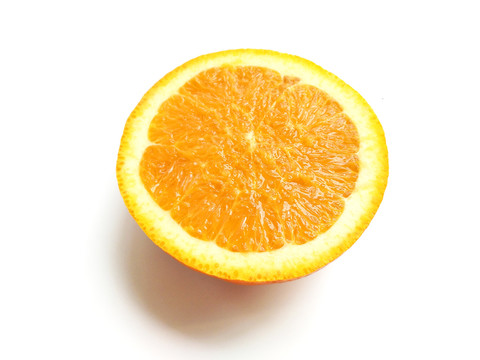 白底甜橙