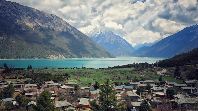 湖泊美景